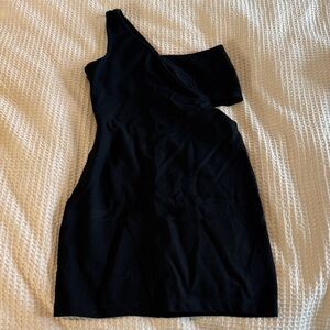 Gianni Bini One-Shoulder Little Black Dress